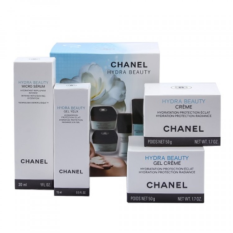 Косметический набор кремов 4 в 1 Chanel Hydra Beauty. Купить